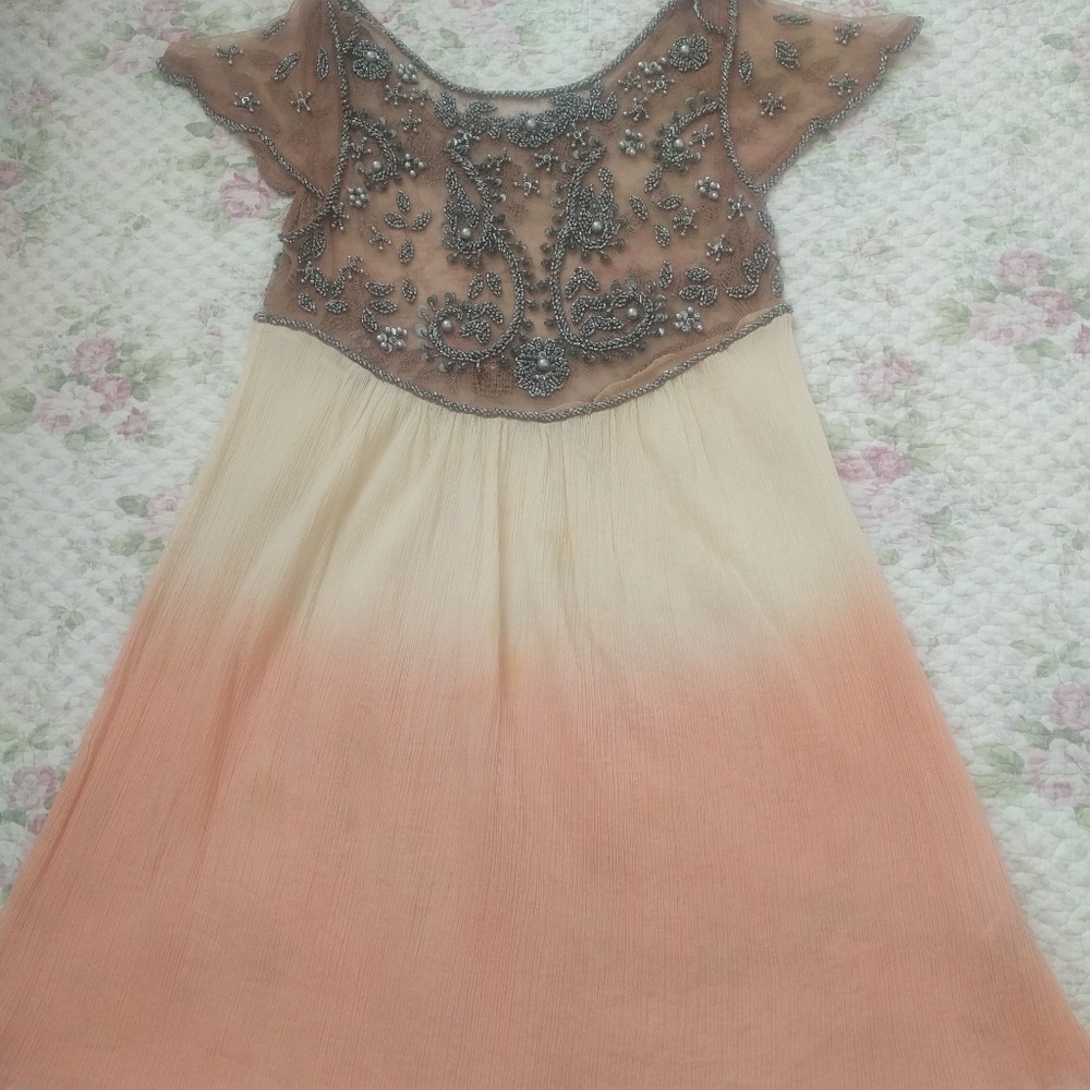 Free People Embellished Palms Tunic